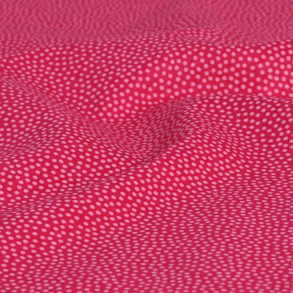 Preview: Baumwollstoff Dottys Punkte rosa pink